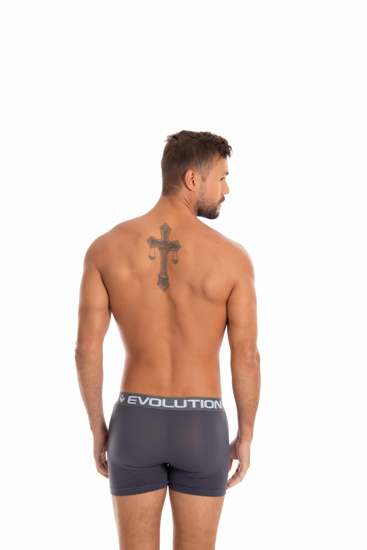 Cueca boxer em dryfit em azul – Doce Malícia