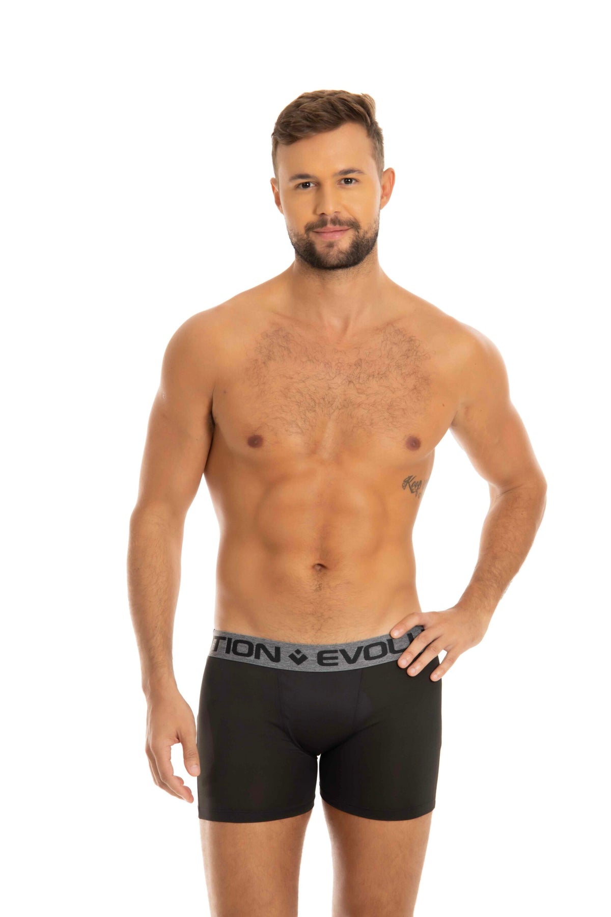 Cueca Boxer em azul – Doce Malícia