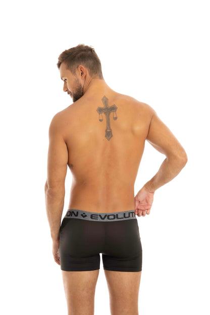 Cueca Boxer em azul – Doce Malícia