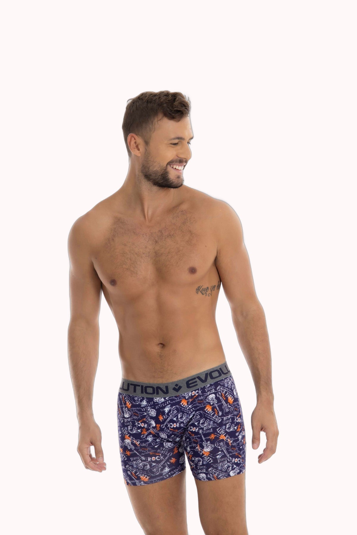 Cueca Boxer Estampada
