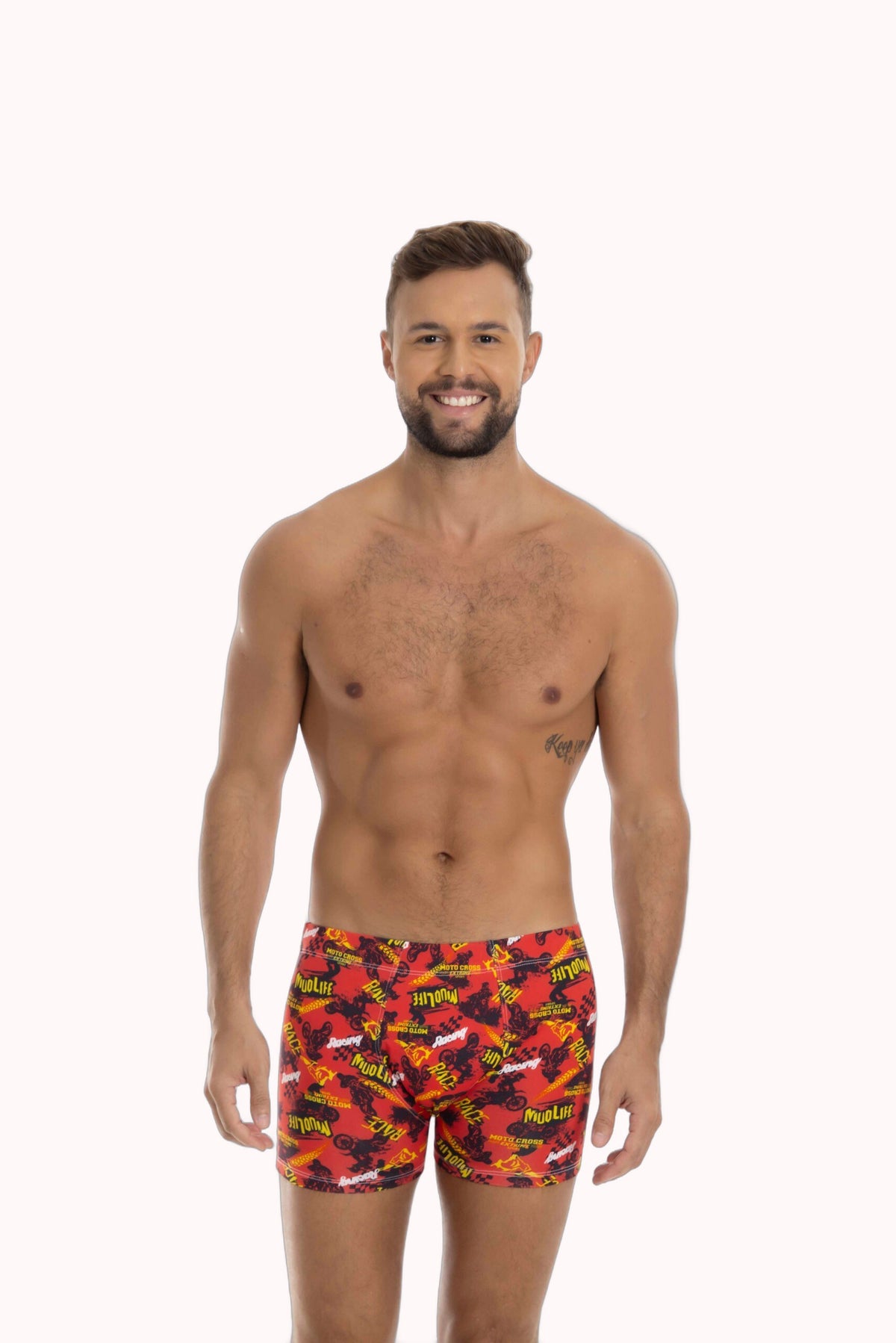 Cueca Boxer Estampada