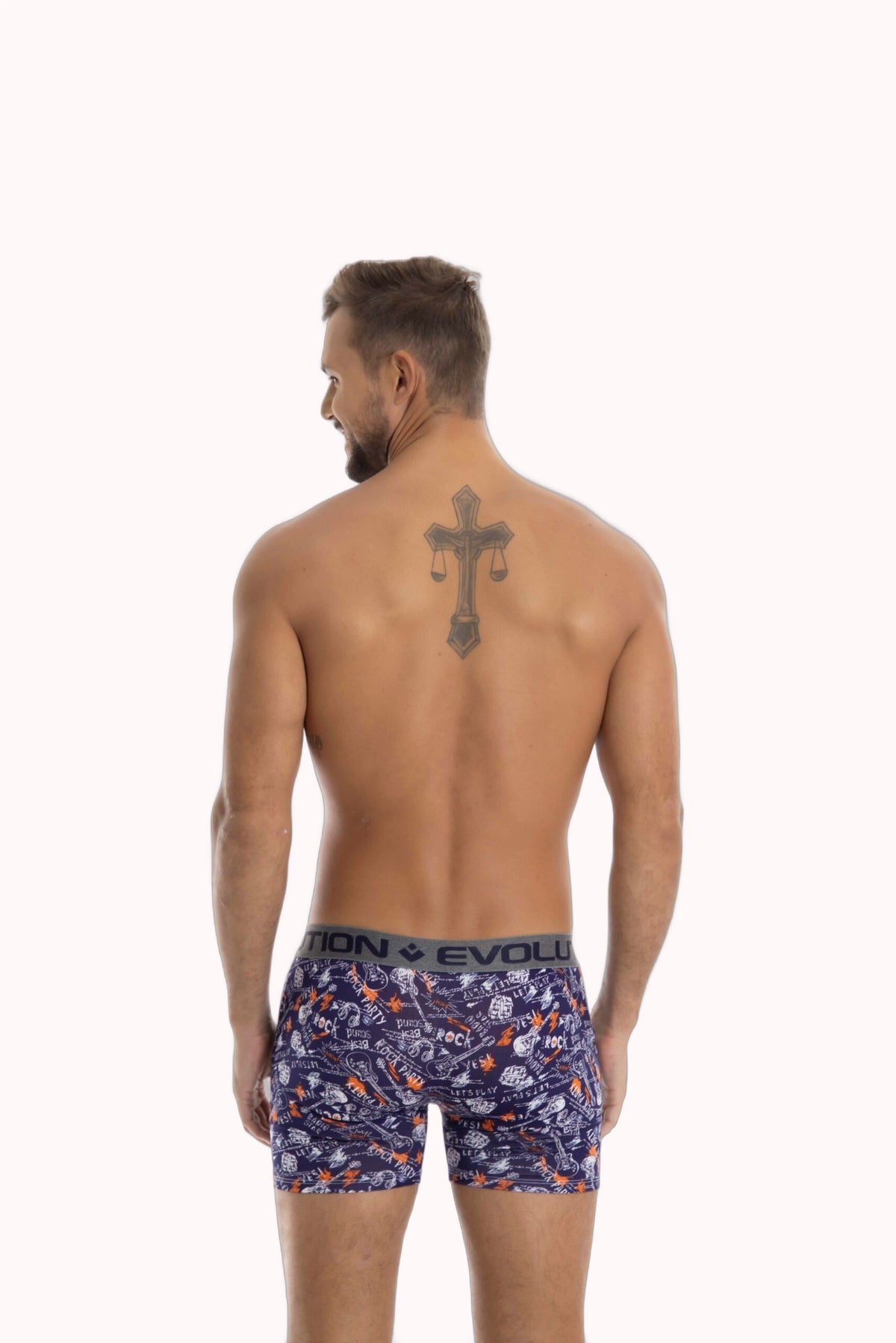 Cueca Boxer Estampada