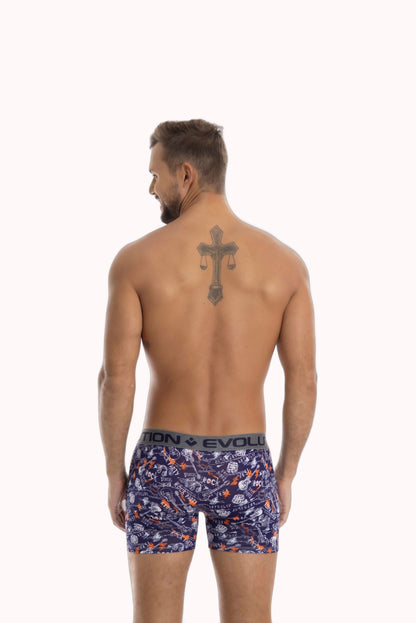 Cueca Boxer Estampada