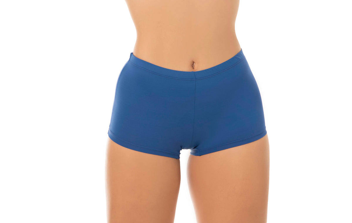 Cueca Boxer Feminina Estilo Shortinho em azul-Marinho – Doce Malícia