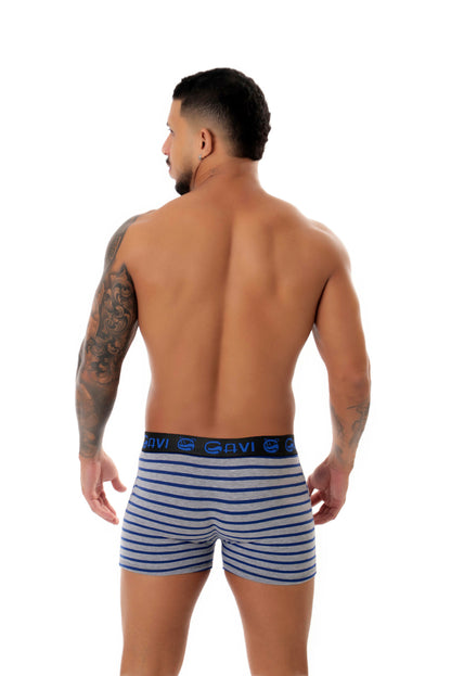 Cueca Boxer Hamilton em azul – Doce Malícia