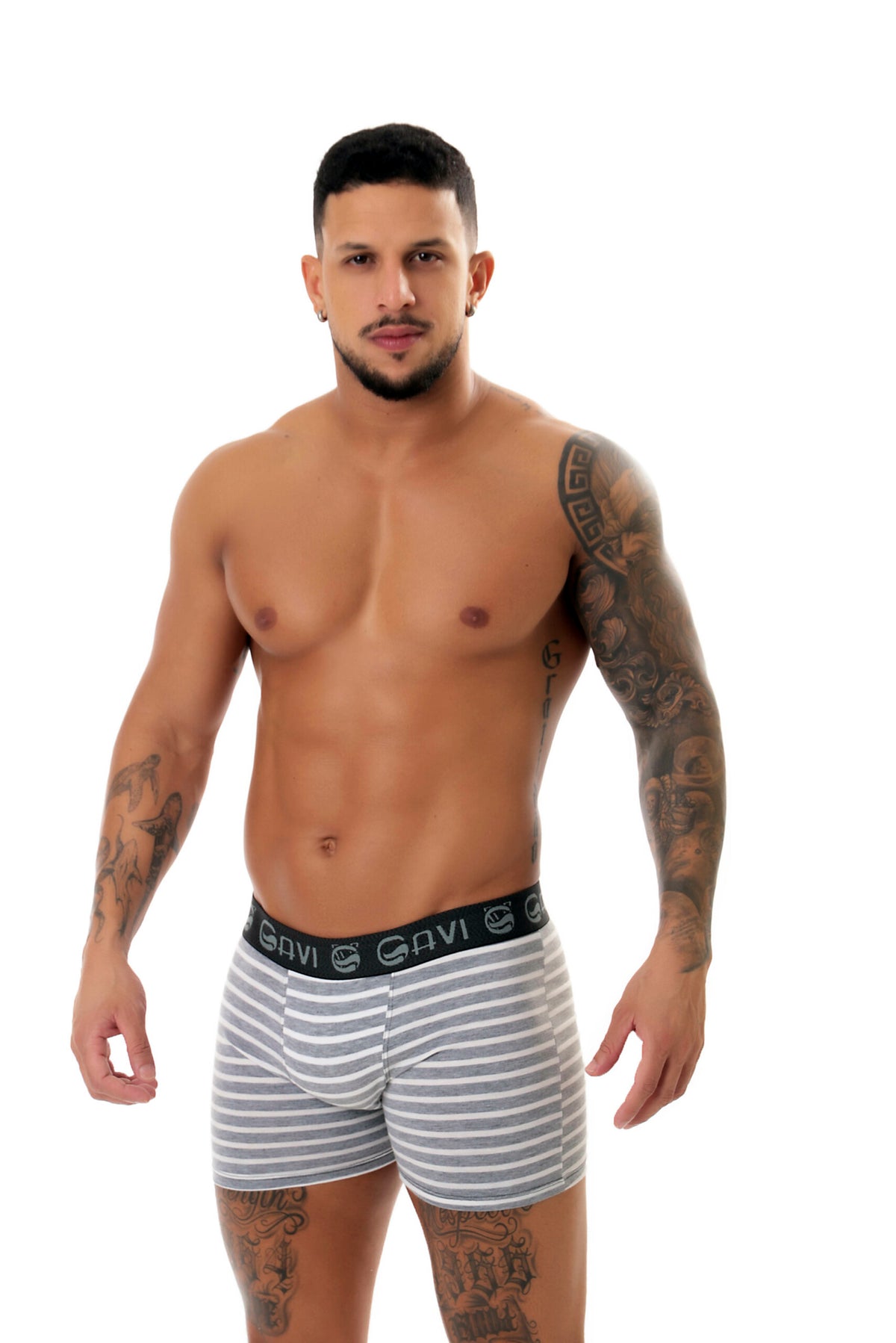 Cueca Boxer Hamilton em azul – Doce Malícia