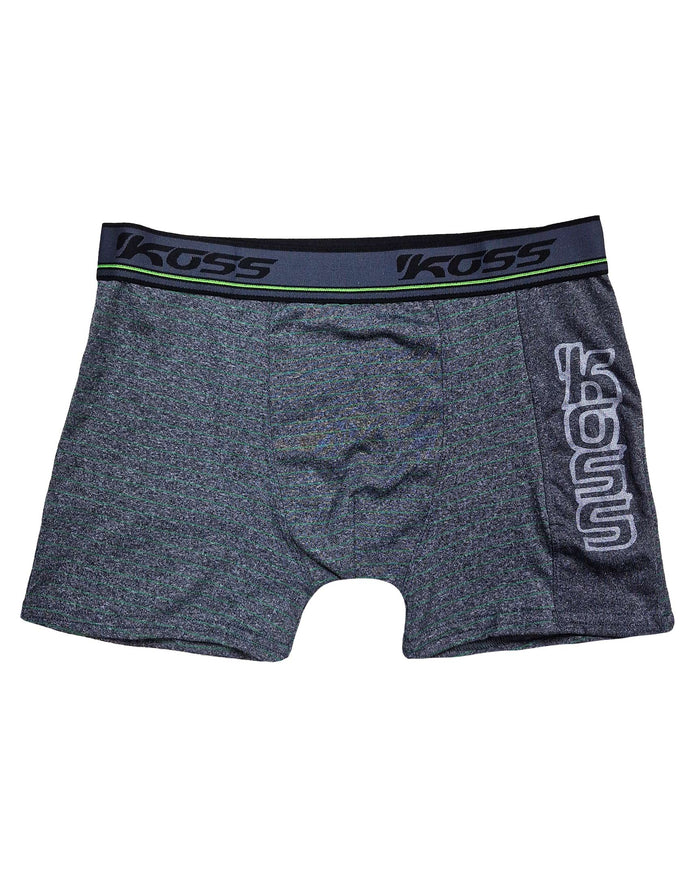 Cueca Boxer Listrada com Estampa Lateral — Doce Malícia