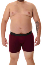Cueca Boxer Plus Size em azul-Marinho – Doce Malícia