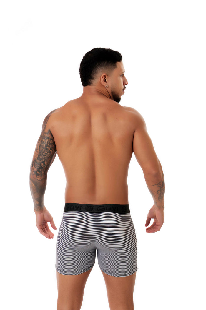 Cueca Boxer Risca Giz — Doce Malícia