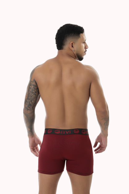 Cueca Boxer Risca Giz