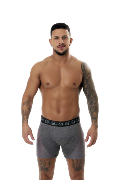 Cueca Boxer em azul – Doce Malícia