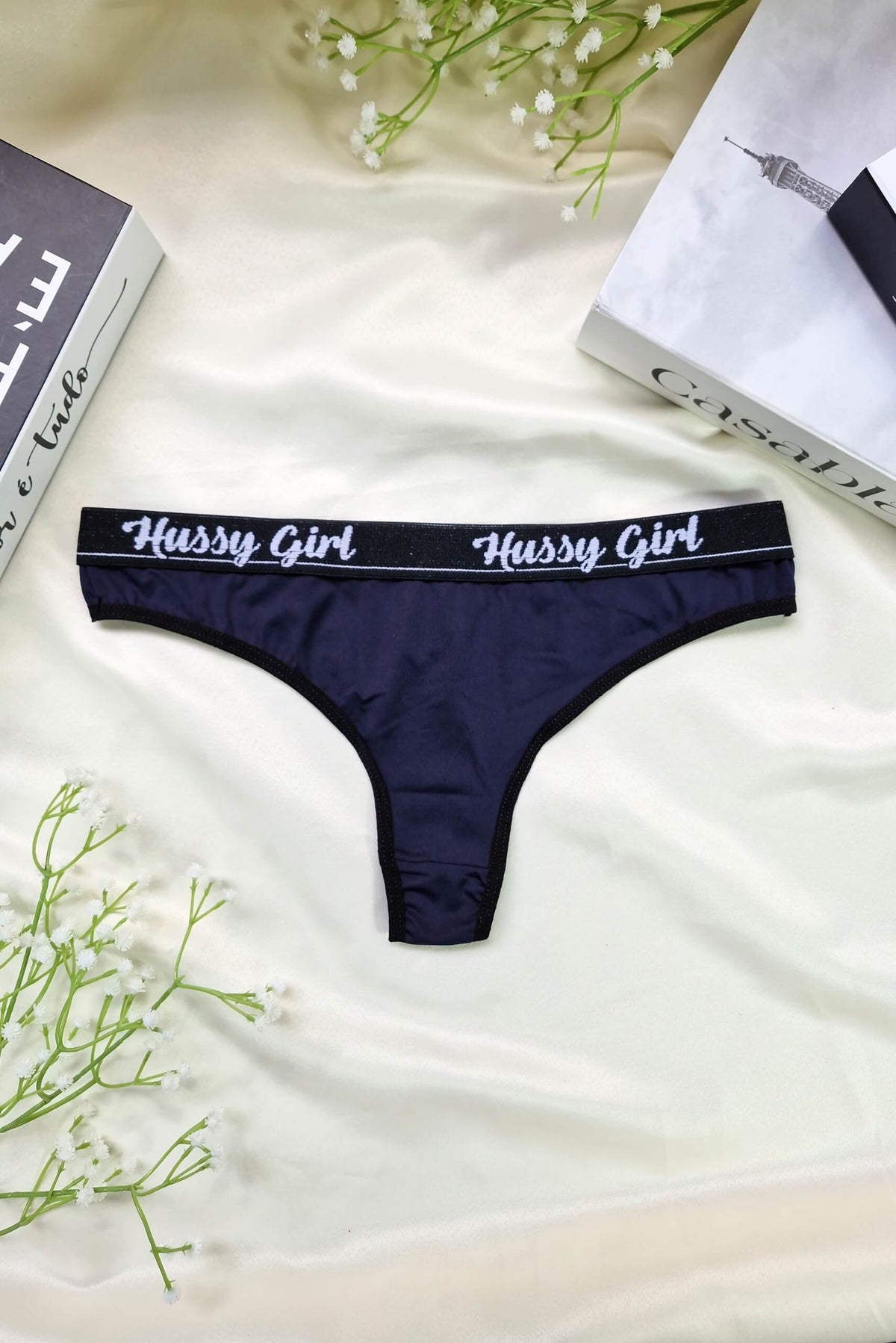 Cueca Feminina em Microfibra em Branco – Doce Malícia