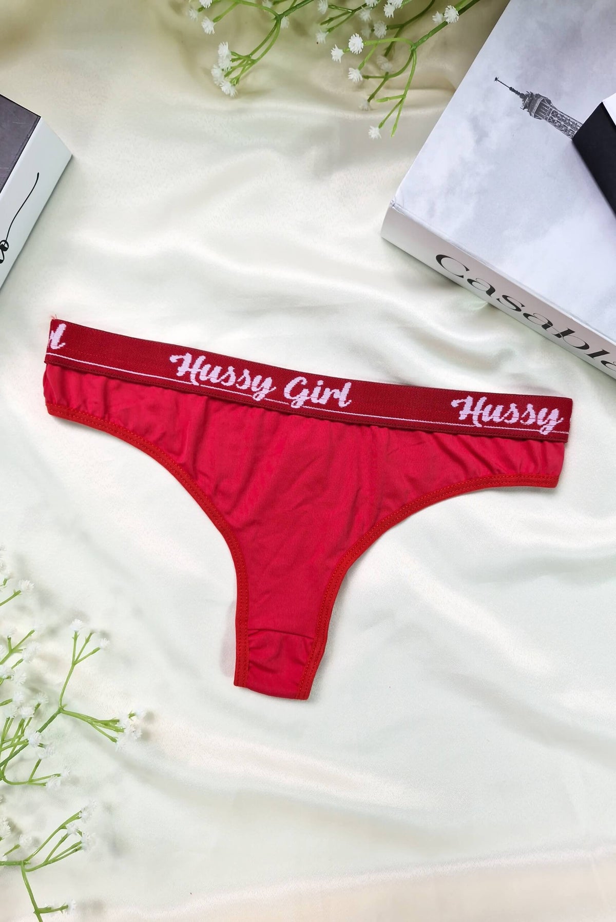 Cueca Feminina em Microfibra em Branco – Doce Malícia