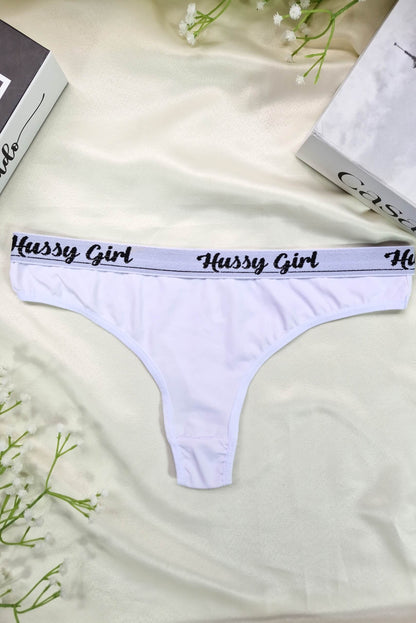 Cueca Feminina em Microfibra em Branco – Doce Malícia