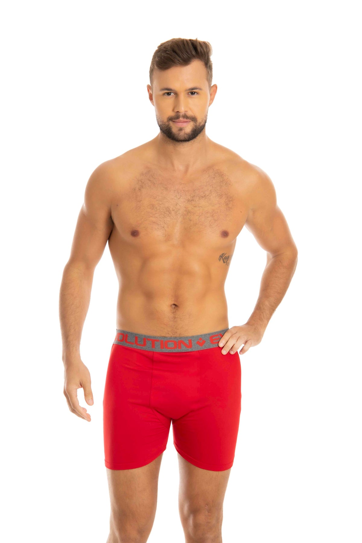 Cueca Long Leonardo em azul-Marinho – Doce Malícia