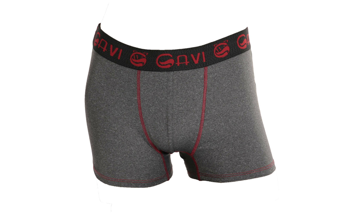 Cueca Boxer Mescla em azul – Doce Malícia