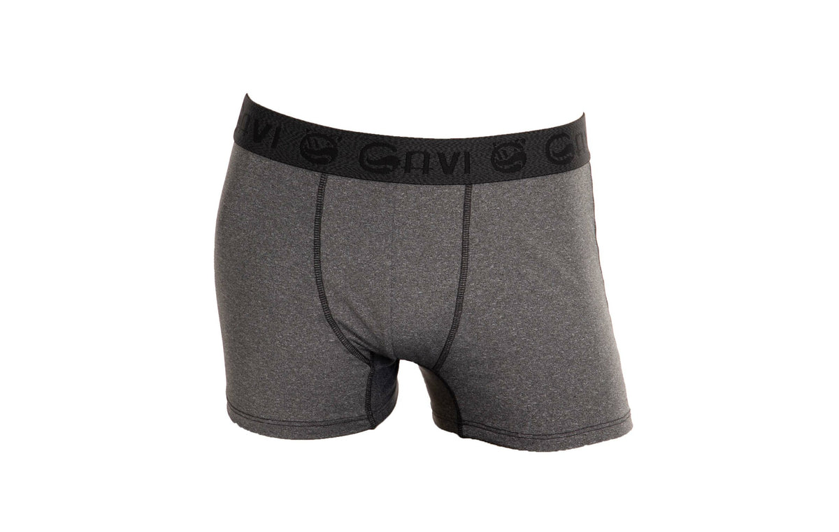 Cueca Boxer Mescla em azul – Doce Malícia