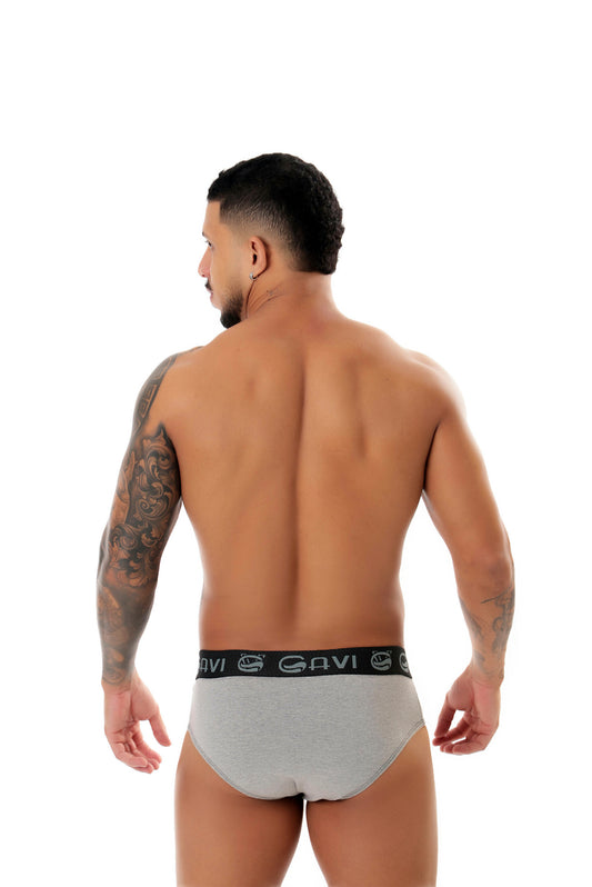 Cueca Slip cotton liso em azul – Doce Malícia
