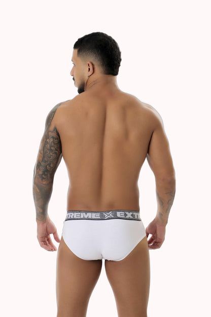 Cueca Slip Cotton Liso