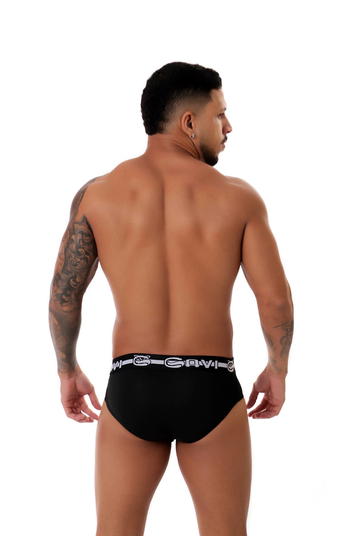 Cueca slip microfibra em azul – Doce Malícia
