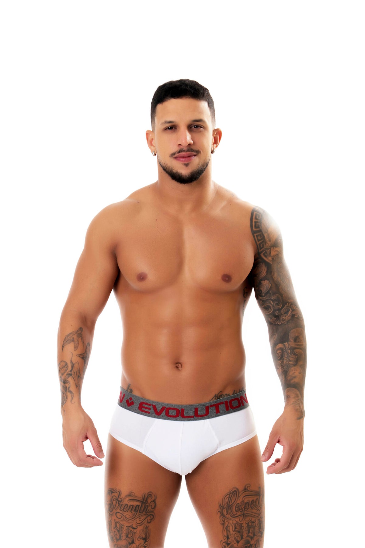 Cueca slip microfibra em azul – Doce Malícia