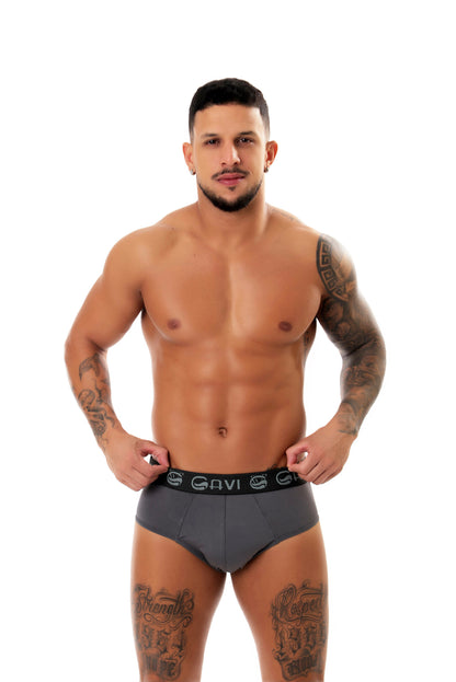 Cueca slip microfibra em azul – Doce Malícia