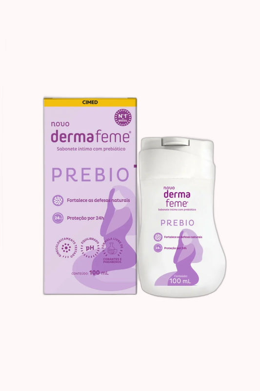 Sabonete Líquido Íntimo Dermafeme Prebio – 100ml – Doce Malícia