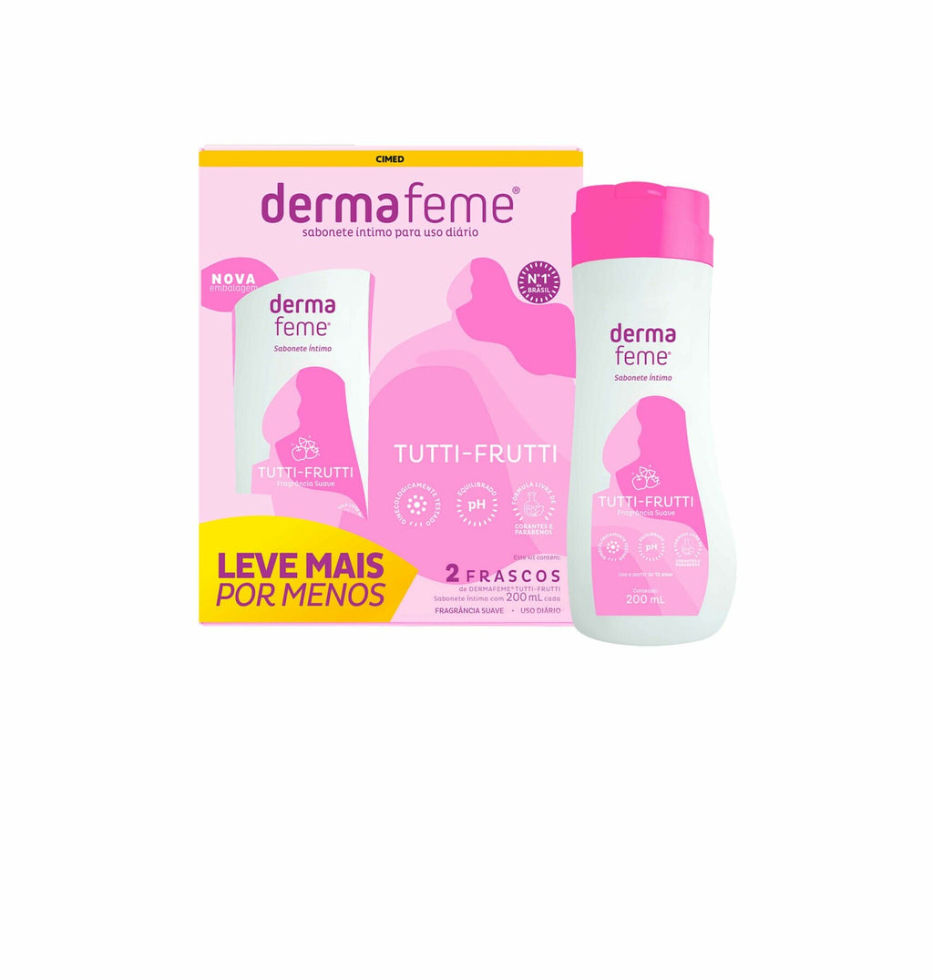Kit Sabonete Líquido Íntimo Dermafeme em Quantidade – Doce Malícia
