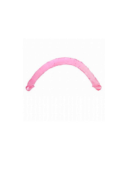 Dildo Realístico Duplo 44 cm em roxo – Doce Malícia