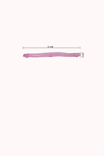 Dildo Realístico Duplo 44 cm – Doce Malícia
