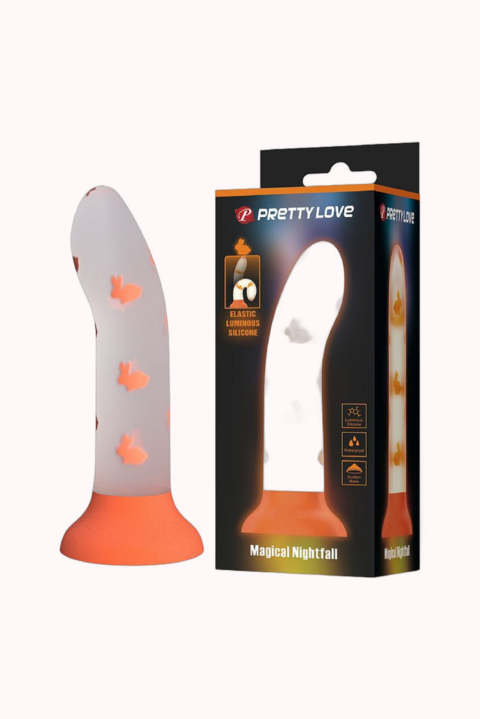 Dildo com Ventosa Magical Night – Brilha no Escuro – Doce Malícia — Doce Malícia
