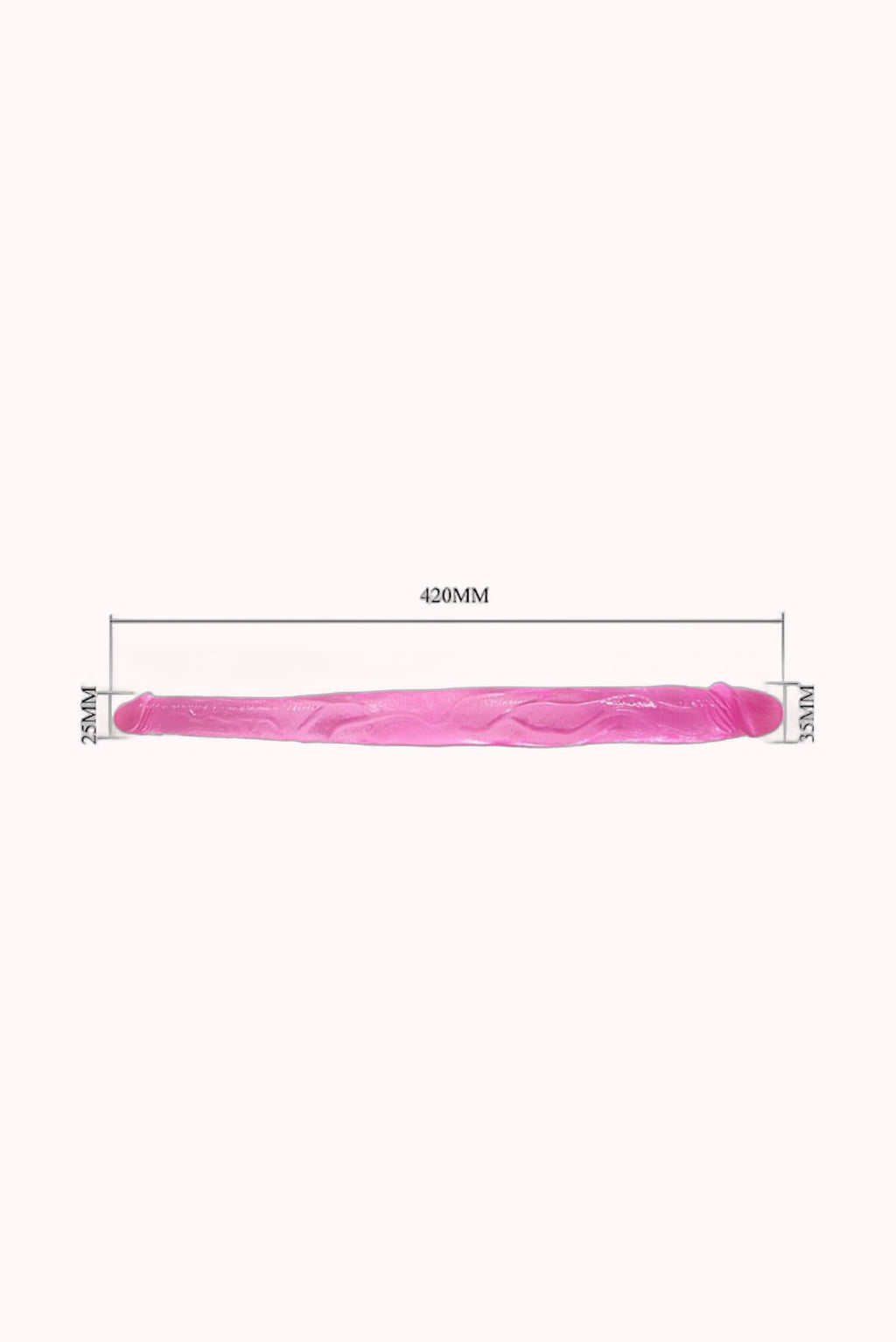 Dildo Realístico Duplo 42 cm – Doce Malícia