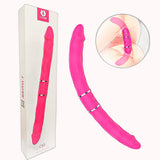 Pênis Duplo Dildo Cici  S-Hande Rosa Pink – Tamanho 35,0 X 3,5cm – Doce Malícia