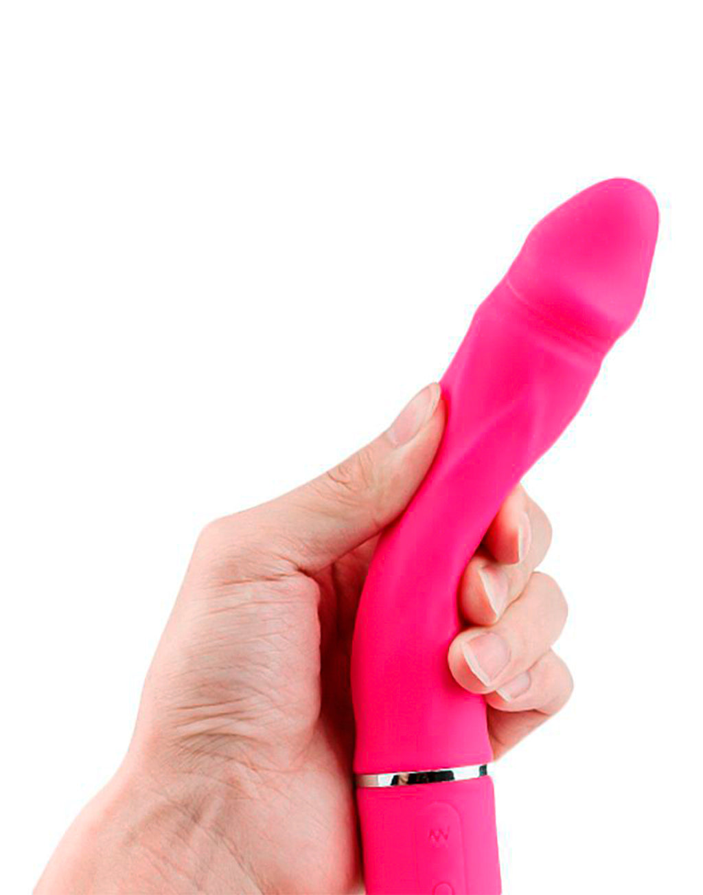 Pênis Duplo Dildo Cici S-Hande em rosa pink – Doce Malícia