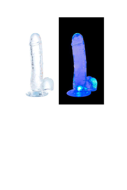 Dildo Realístico com Led Colorido em Quantidade – Doce Malícia