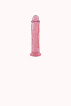 Dildo Realístico Transparente – 21,5×4,2CM – Doce Malícia