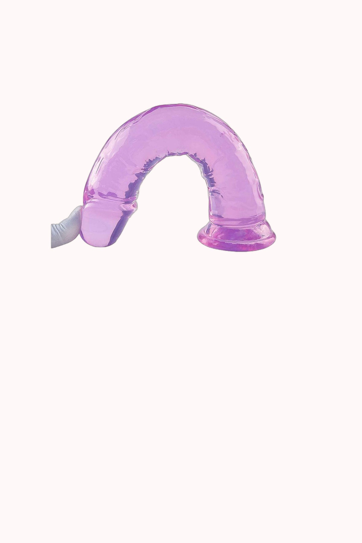 Dildo Realístico Transparente – 21,5×4,2CM – Doce Malícia