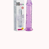 Dildo Realístico Transparente – 21,5×4,2CM – Doce Malícia