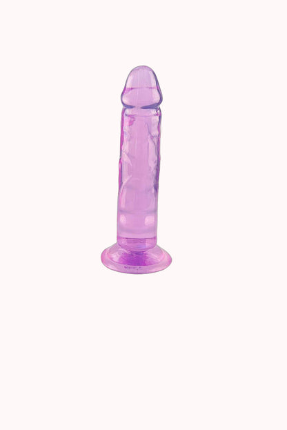 Dildo Realístico Transparente – 14,8×3,0CM – Doce Malícia