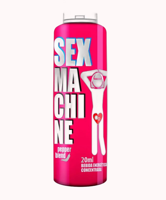 Energético Sex Machine Feminino – 20ML – Doce Malícia