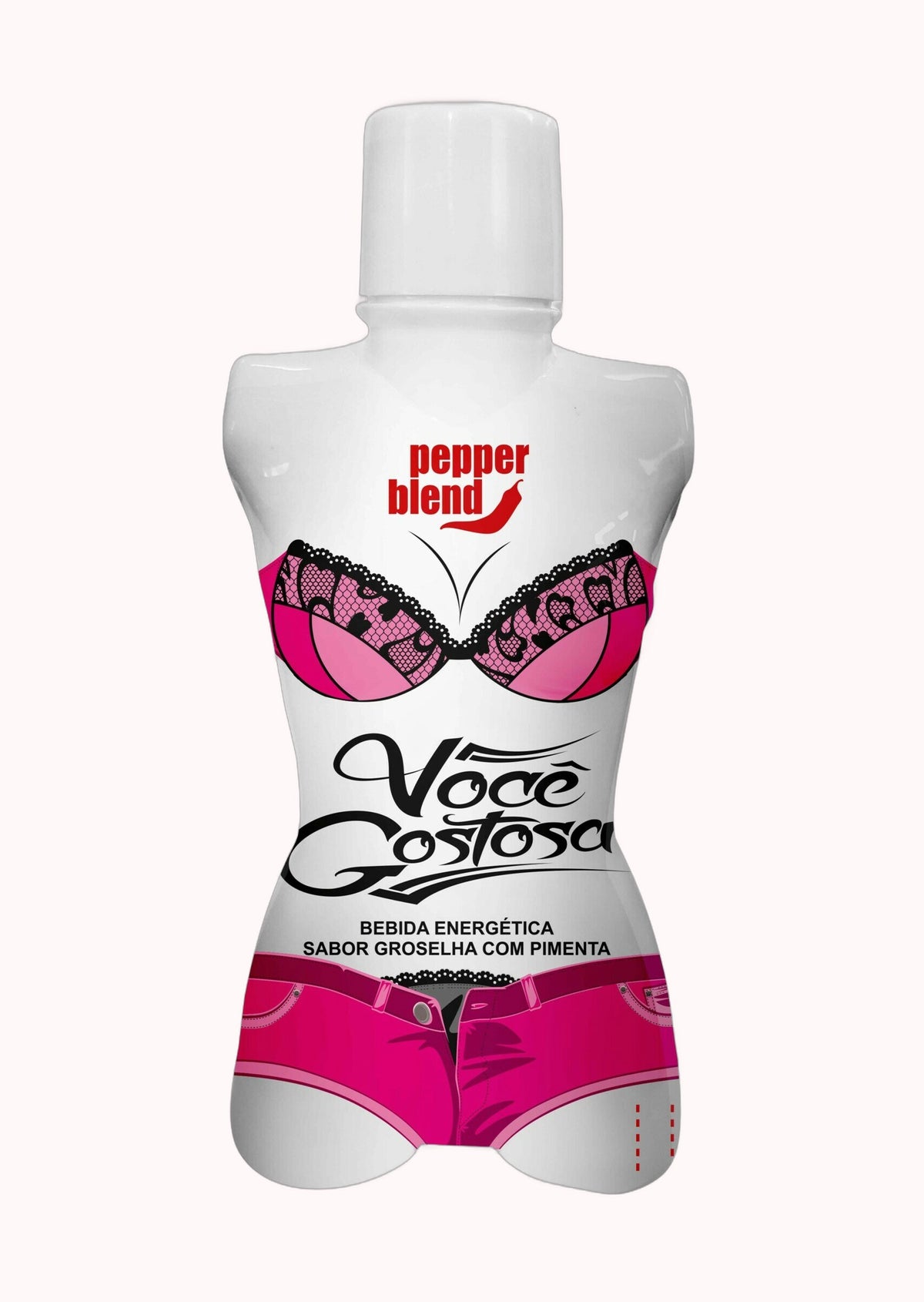 Energético Você Gostosa 50ML – Groselha com Pimenta – Doce Malícia