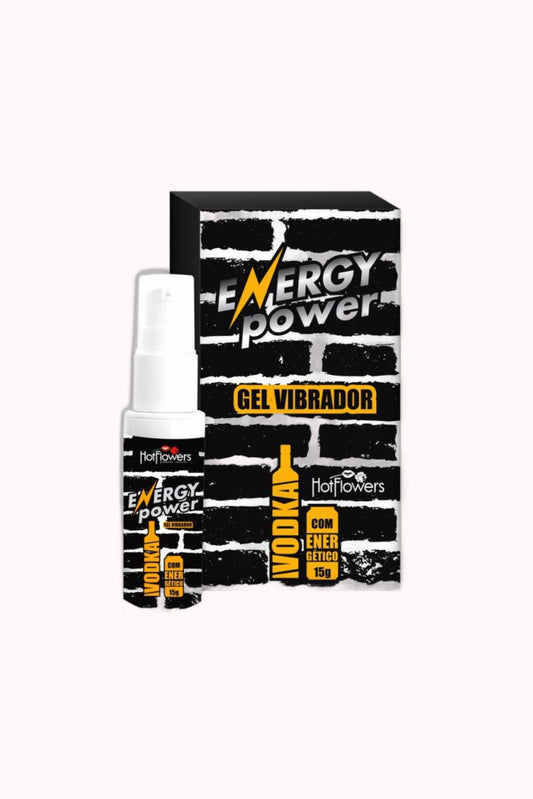 Gel Oral Energy Power – Vodka Com Energético 15g – Doce Malícia