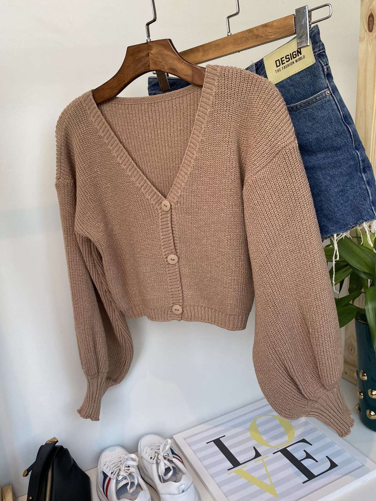 Cardigã Feminino Tricô Botões – Doce Malícia
