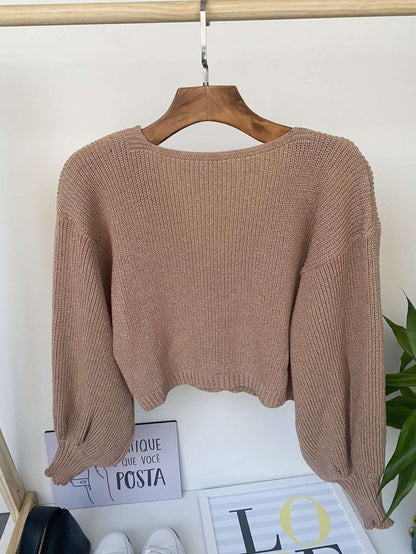 Cardigã Feminino Tricô Botões – Doce Malícia