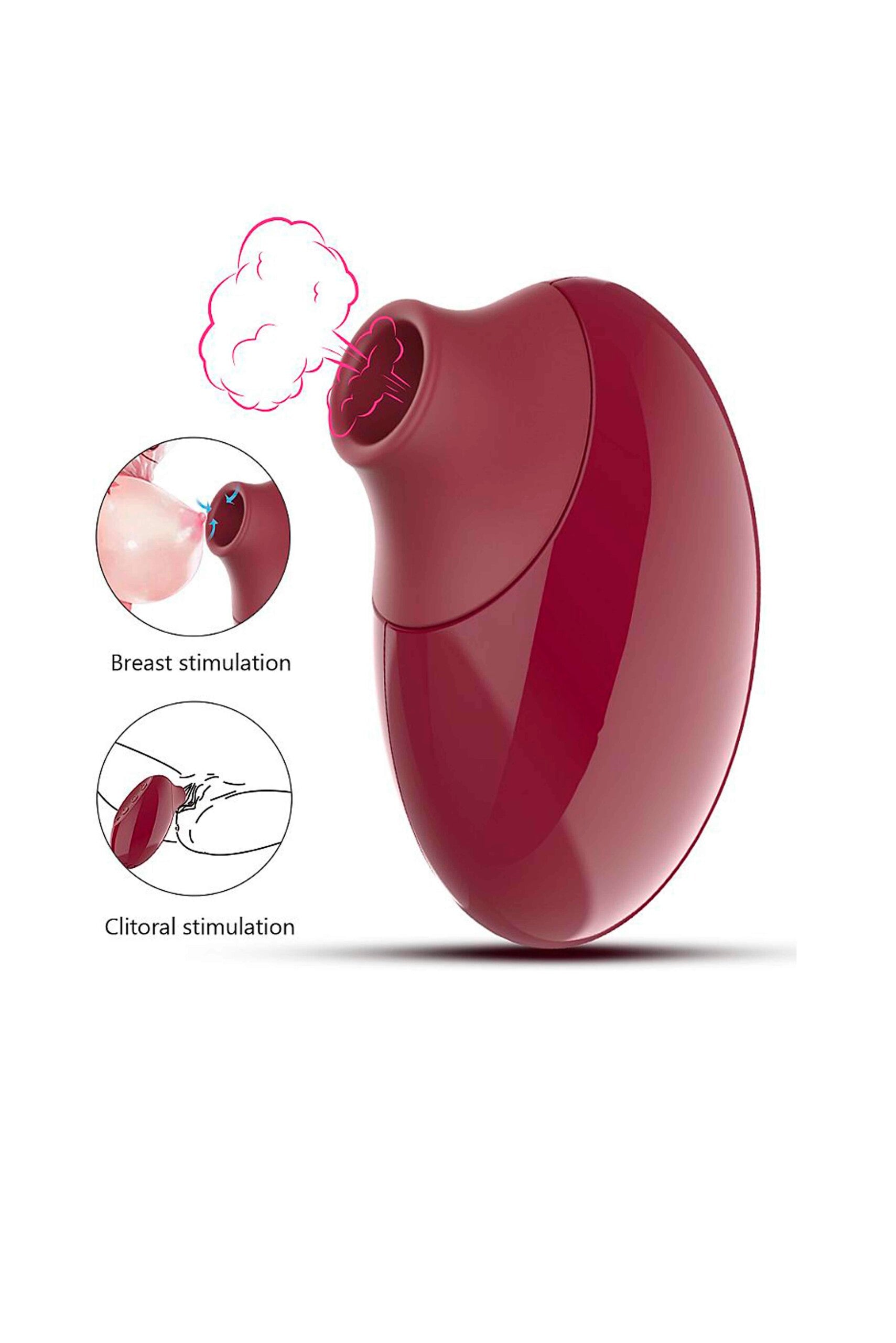 Estimulador de Clitóris com Pulsação em roxo – Doce Malícia