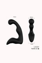 Estimulador de Próstata Triplo Vibro com 9 Vibrações – Doce Malícia