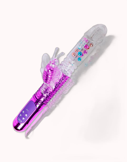 Vibrador Rotativo – Female Masturbation Vai e Vem – Doce Malícia