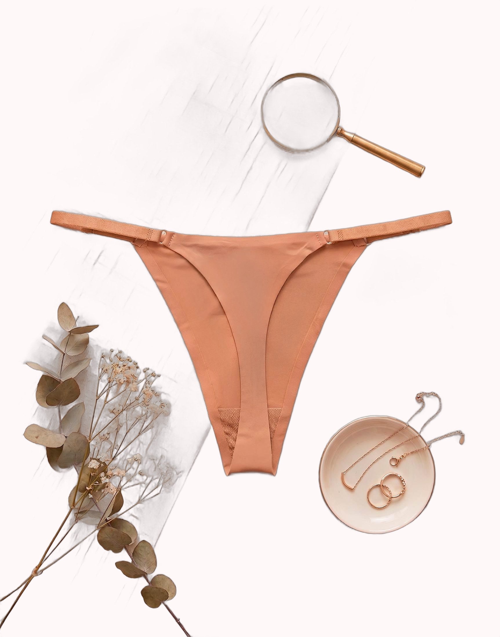 Fio String Sem Costura com Regulagem – Doce Malícia