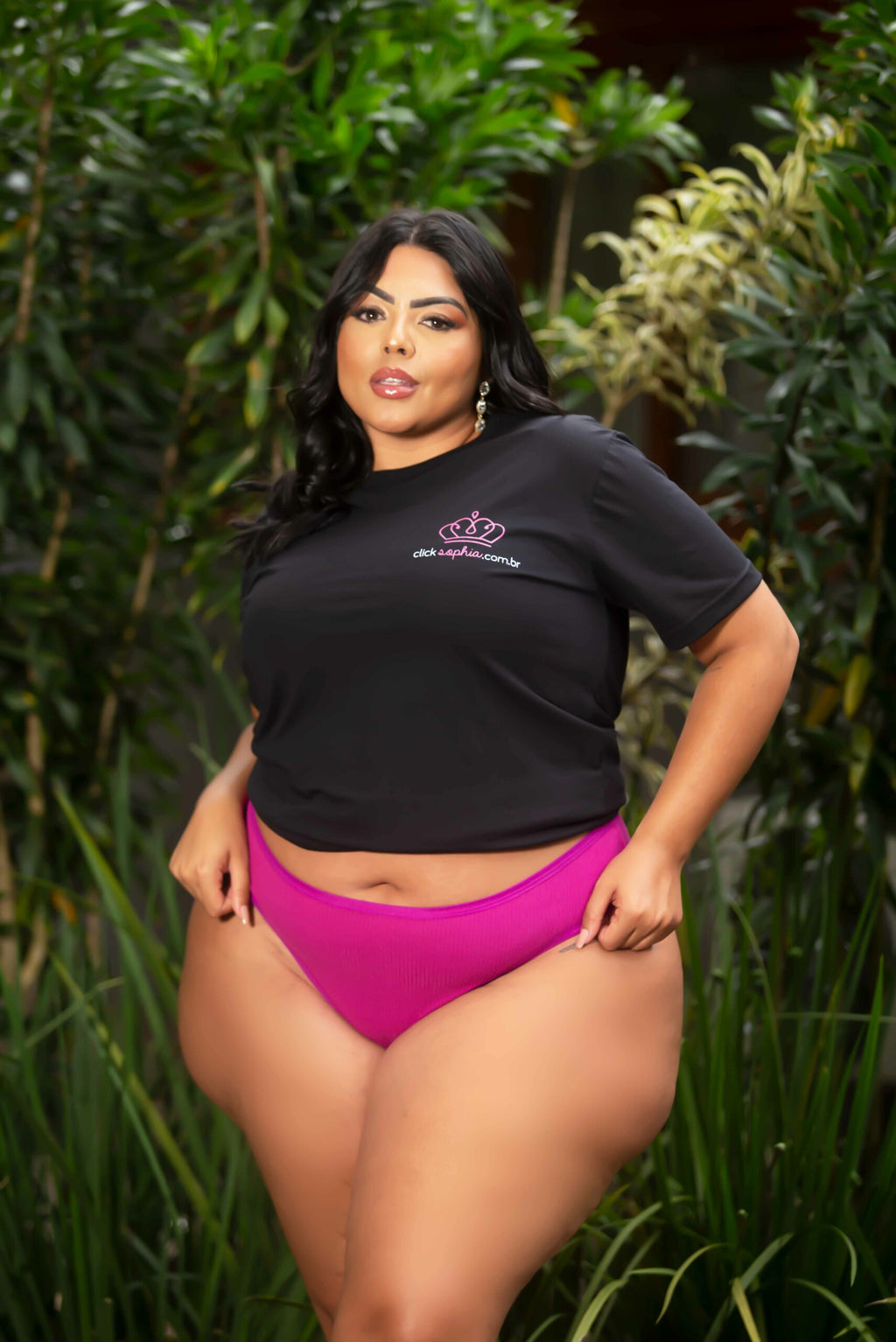 Fio Duplo Canelado Plus Size em Branco – Doce Malícia