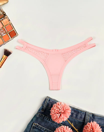 Fio Sexy em Microfibra com Strappy em azul-Marinho – Doce Malícia